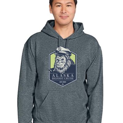 Alaska Bigfoot - Fleece Hoodie