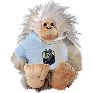 Alaska Bigfoot Plush - Ms. Bigfoot