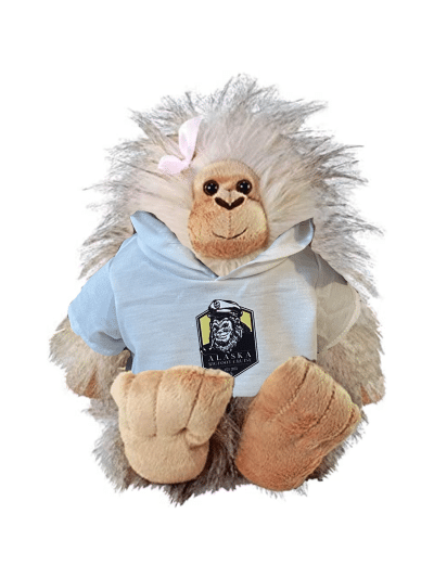 Alaska Bigfoot Plush - Ms. Bigfoot