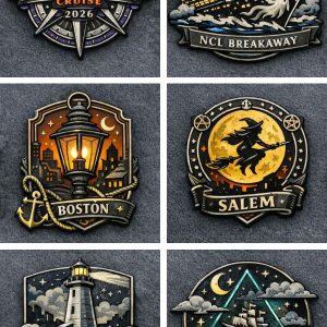 ParanormaCruise - Limited Edition Collectible Pins